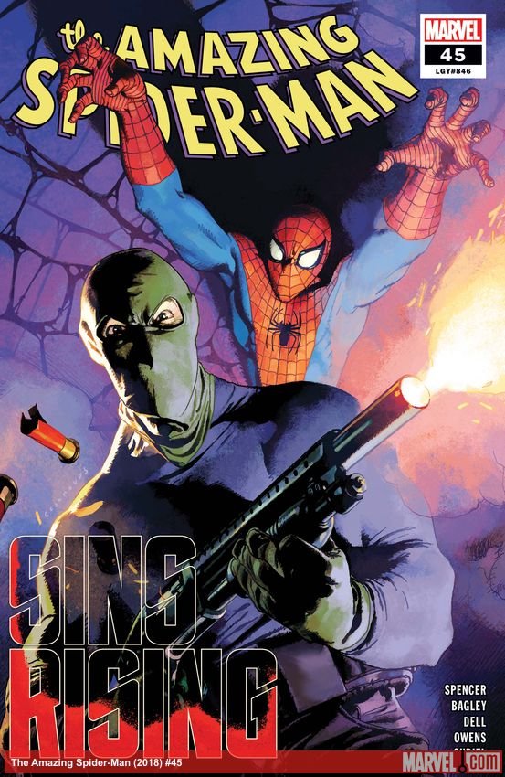 Cover of The Amazing Spider-Man (2018) - #45