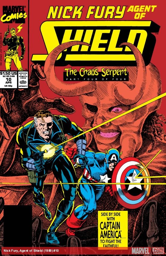 Cover of Nick Fury, Agent Of S.h.i.e.l.d. (1989) - #10