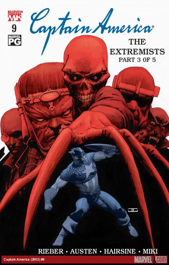 Cover of Captain America (2002) - #9