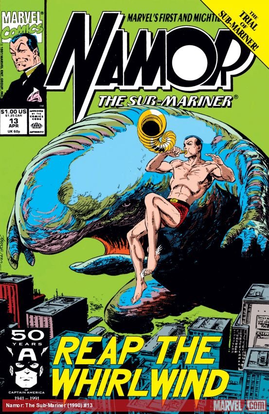 Cover of Namor The Sub-Mariner (1990) - #13