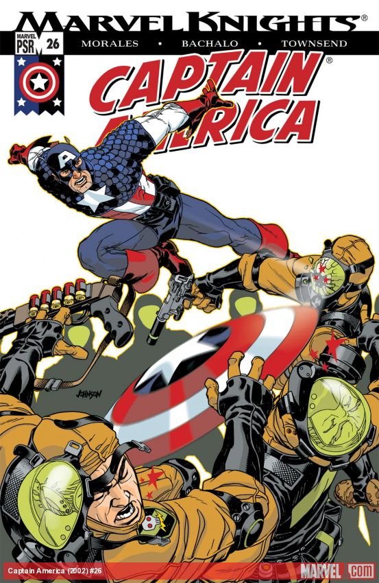 Cover of Captain America (2002) - #26