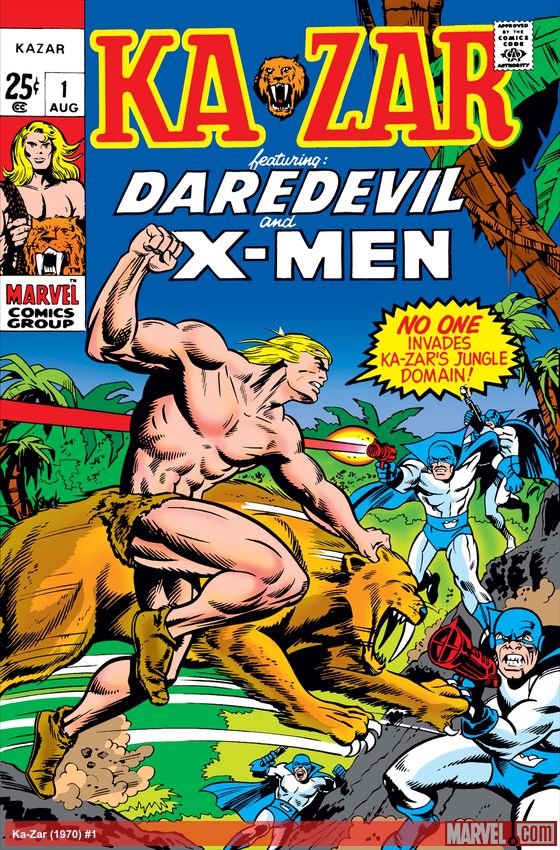 Cover of Ka-Zar (1970) - #1