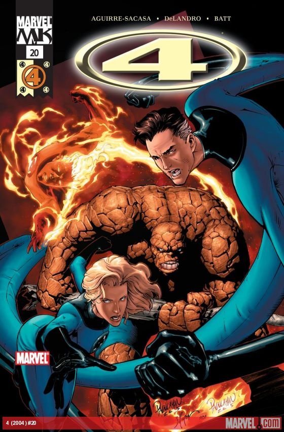 Cover of Marvel Knights 4 (2004) - #20