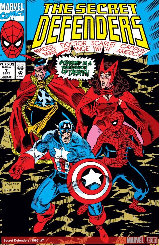 Cover of Secret Defenders (1993) - #7