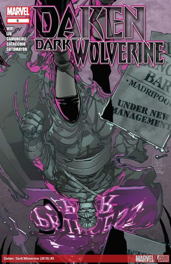 Cover of Daken: Dark Wolverine (2010) - #5