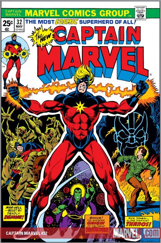 Cover of Captain Marvel (1968) - #32