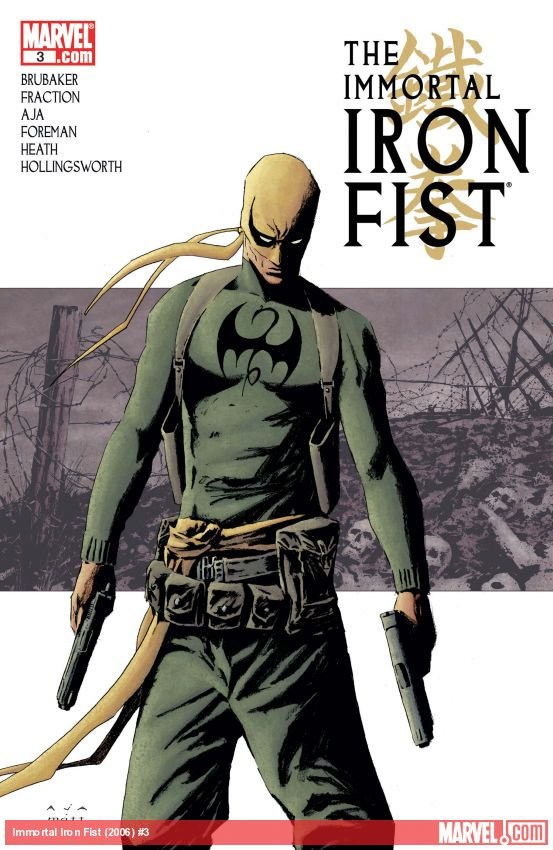 Cover of The Immortal Iron Fist (2006) - #3