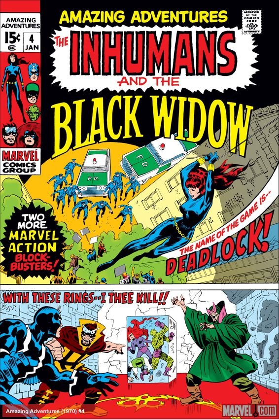 Cover of Amazing Adventures (1970) - #4