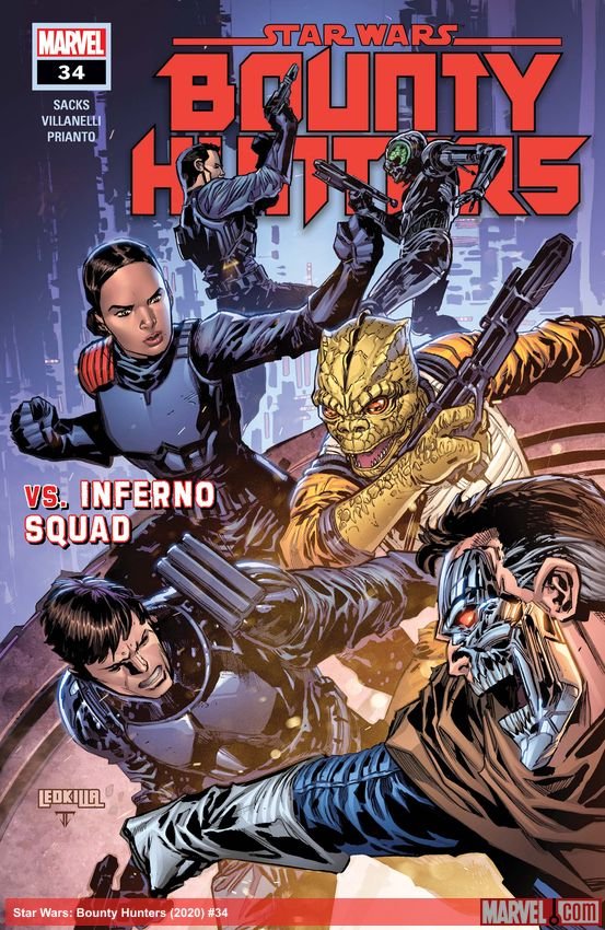 Cover of Star Wars: Bounty Hunters (2020) - #34