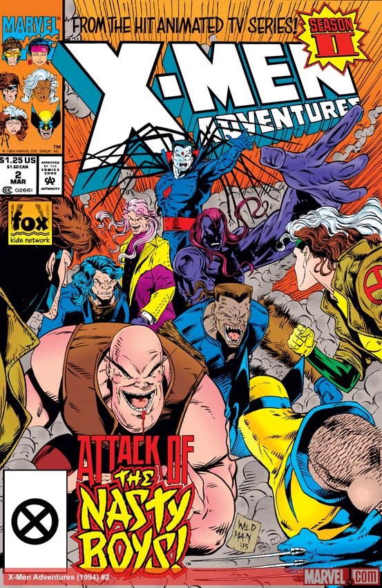 Cover of X-Men Adventures (1994) - #2