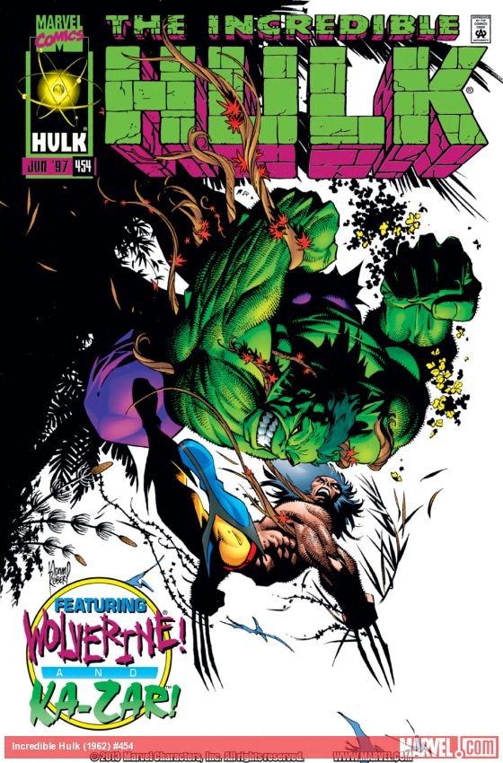 Cover of Incredible Hulk (1962) - #454