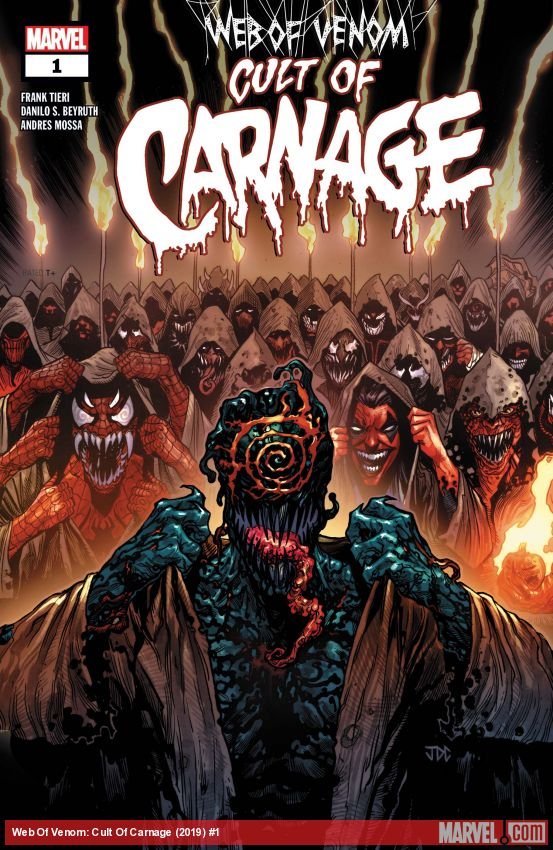 Cover of Web Of Venom: Cult Of Carnage (2019) - #1