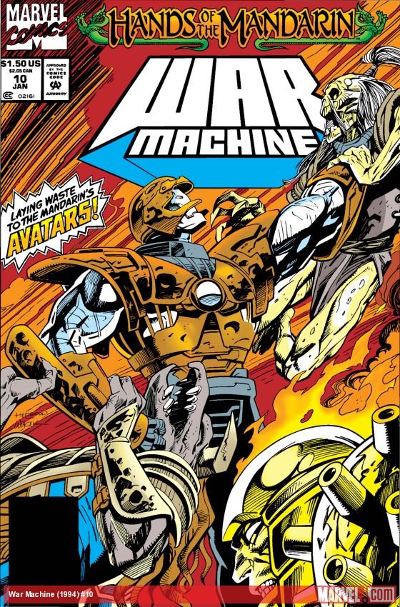 Cover of War Machine (1994) - #10