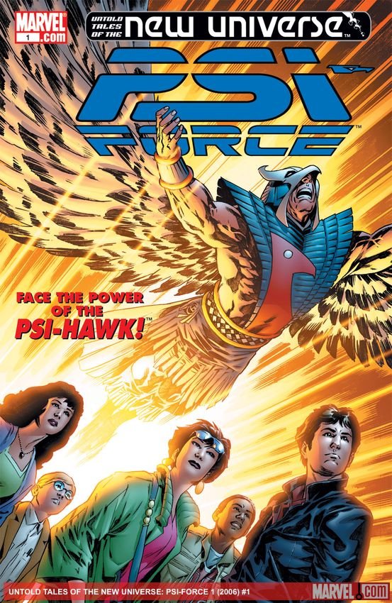 Cover of Untold Tales Of The New Universe: Psi-Force (2006) - #1