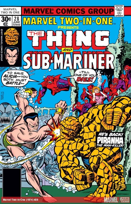 Cover of Marvel Two-In-One (1974) - #28