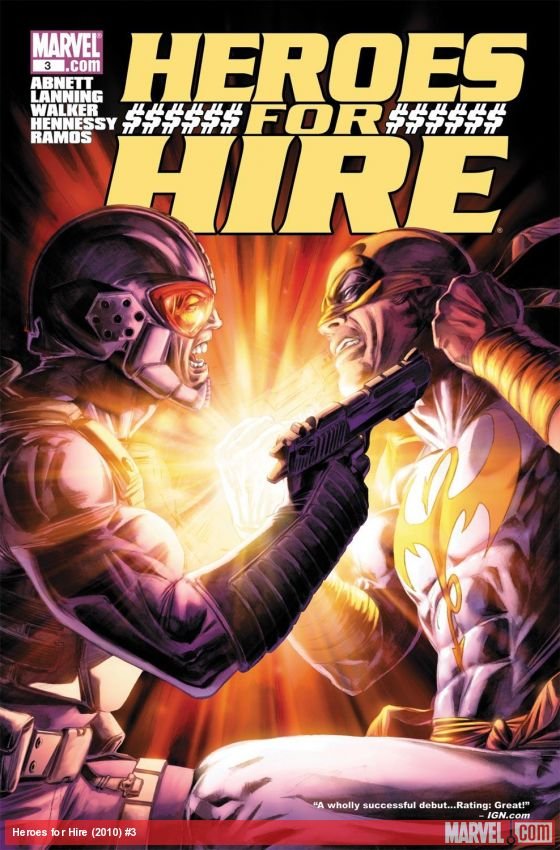 Cover of Heroes For Hire (2010) - #3