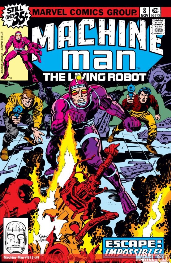 Cover of Machine Man (1978) - #8