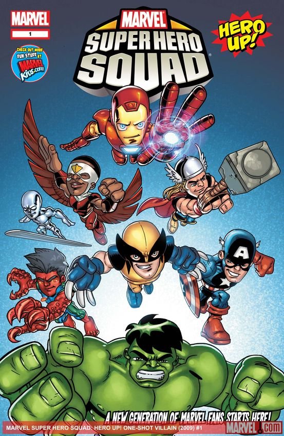 Cover of Marvel Super Hero Squad: Hero Up! (2009) - #1
