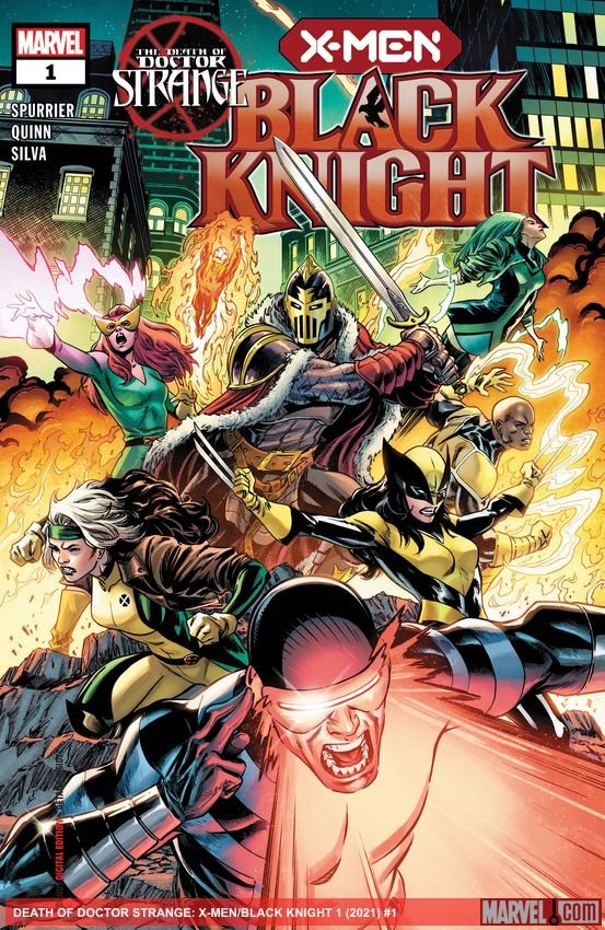 Cover of Death Of Doctor Strange: X-Men/Black Knight (2022) - #1