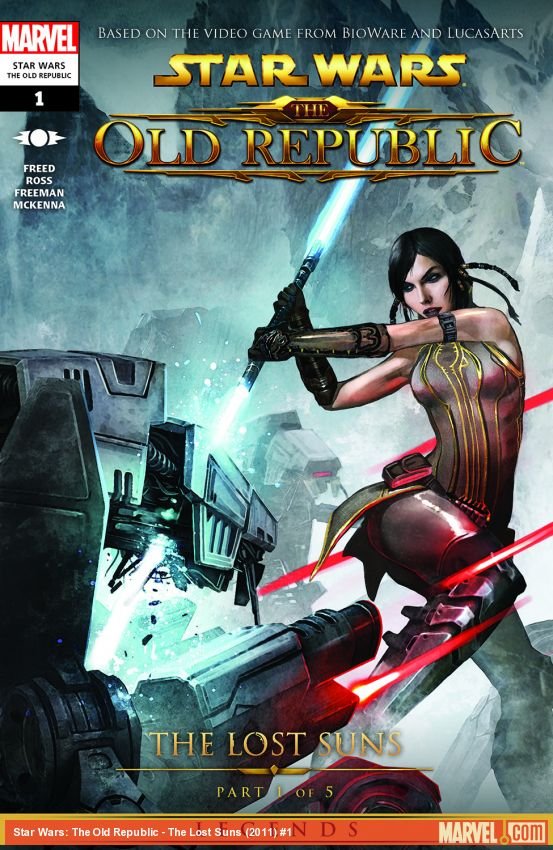 Cover of Star Wars: The Old Republic - The Lost Suns (2011) - #1