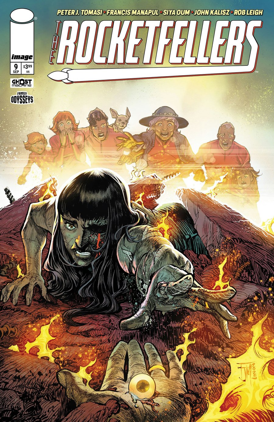 Cover of The Rocketfellers (2024) - #9