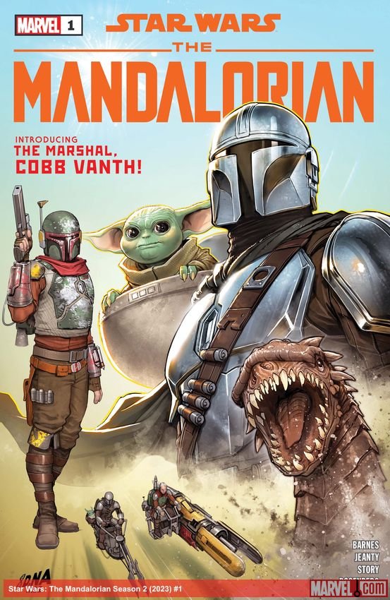 Cover of Star Wars: The Mandalorian Season 2 (2023) - #1