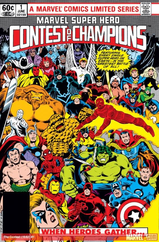 Cover of Marvel Super Hero Contest Of Champions (1982) - #1