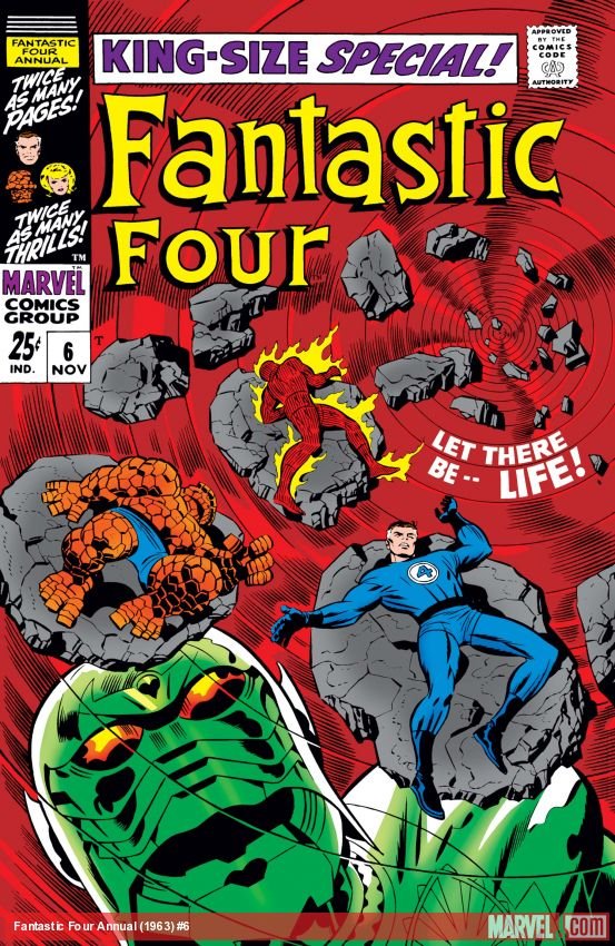 Cover of Fantastic Four Annual (1963) - #6