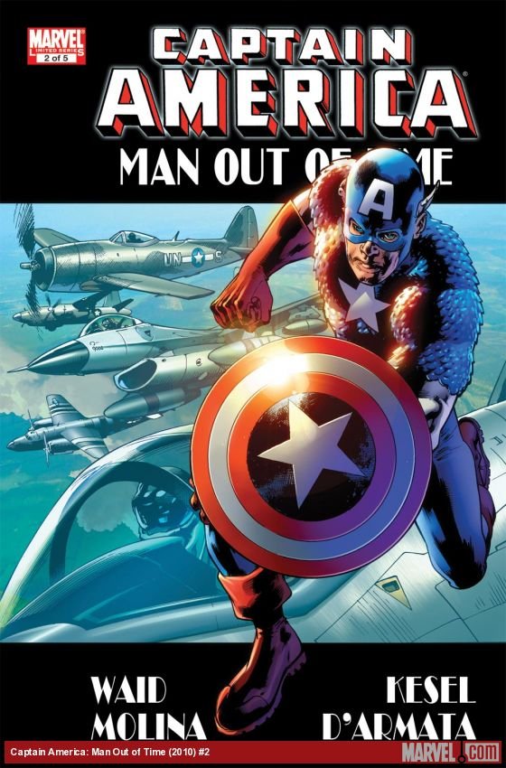 Cover of Captain America: Man Out Of Time (2010) - #2