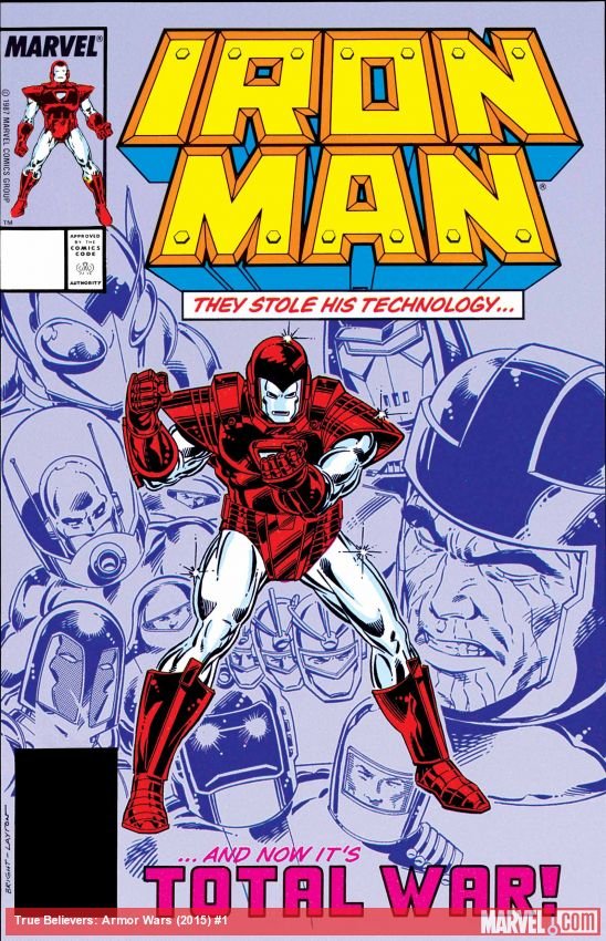 Cover of True Believers: Armor Wars (2015) - #1