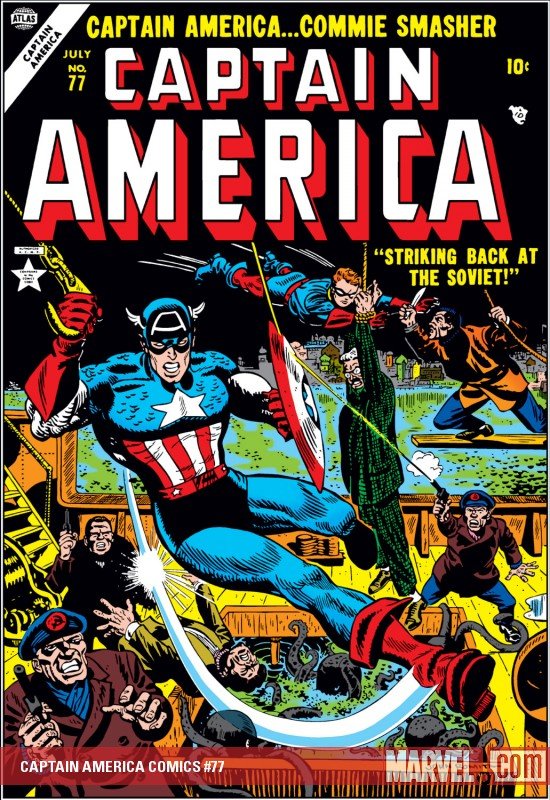 Cover of Captain America Comics (1941) - #77