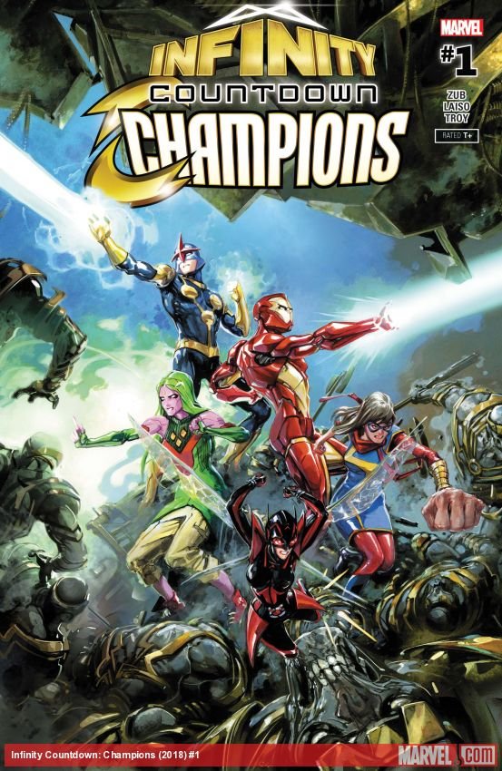 Cover of Infinity Countdown: Champions (2018) - #1
