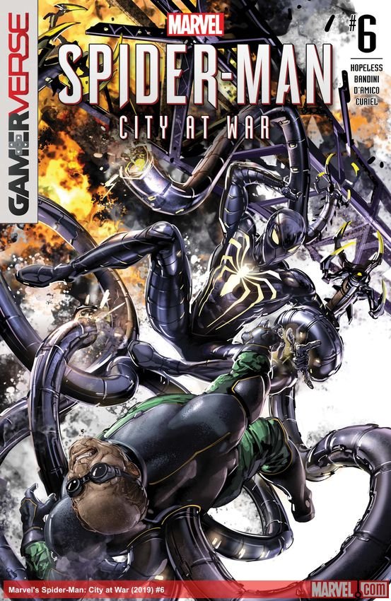 Cover of Marvel's Spider-Man: City At War (2019) - #6