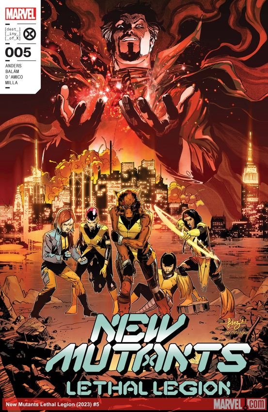 Cover of New Mutants Lethal Legion (2023) - #5