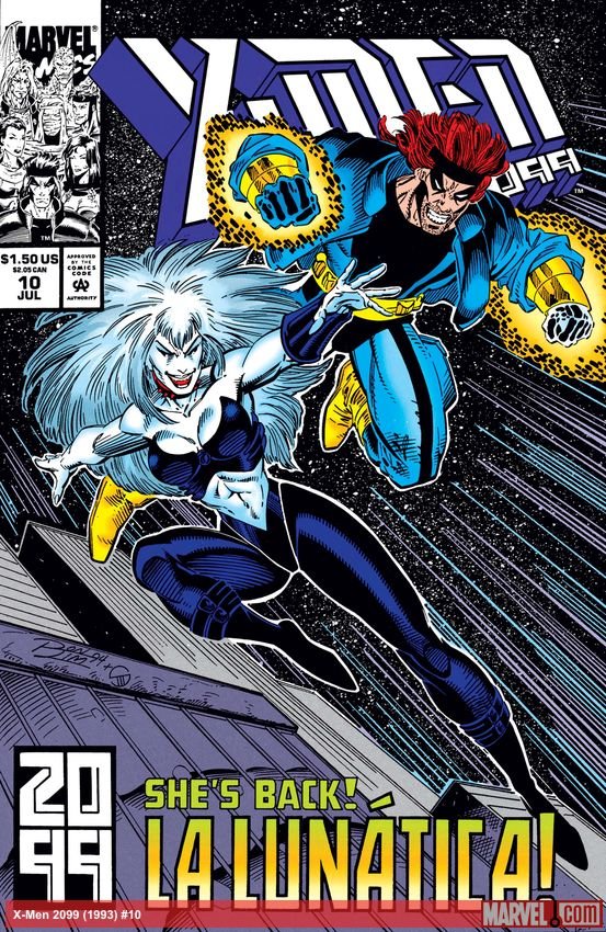 Cover of X-Men 2099 (1993) - #10
