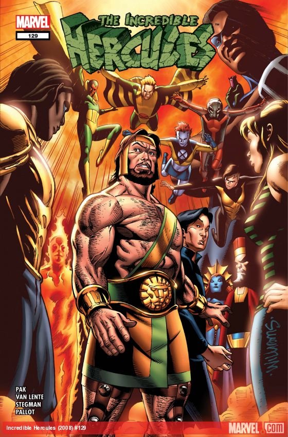 Cover of Incredible Hercules (2008) - #129