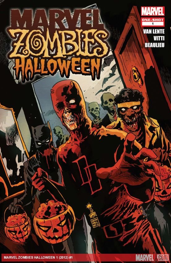 Cover of Marvel Zombies Halloween (2012) - #1