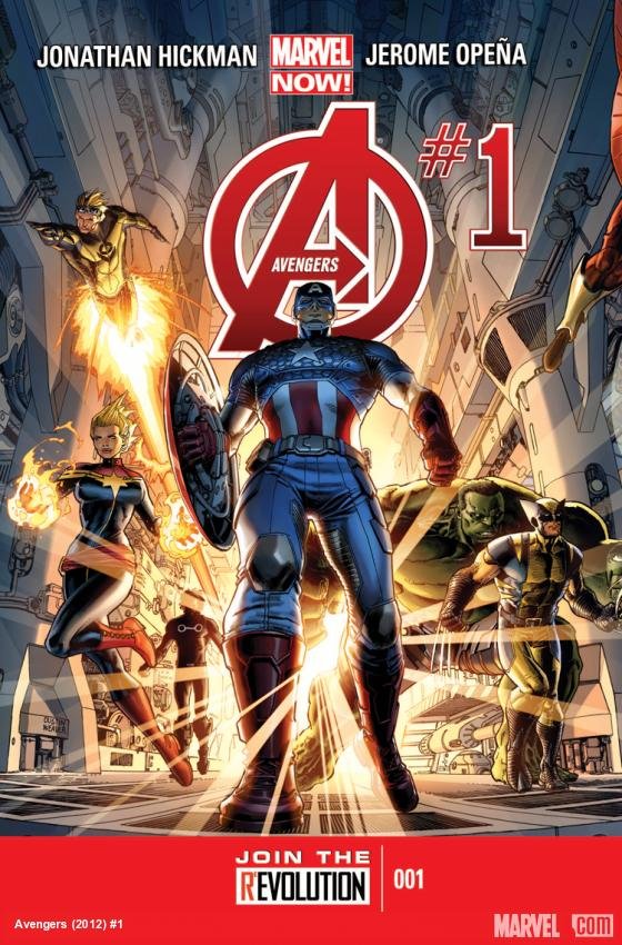 Cover of Avengers (2012) - #1