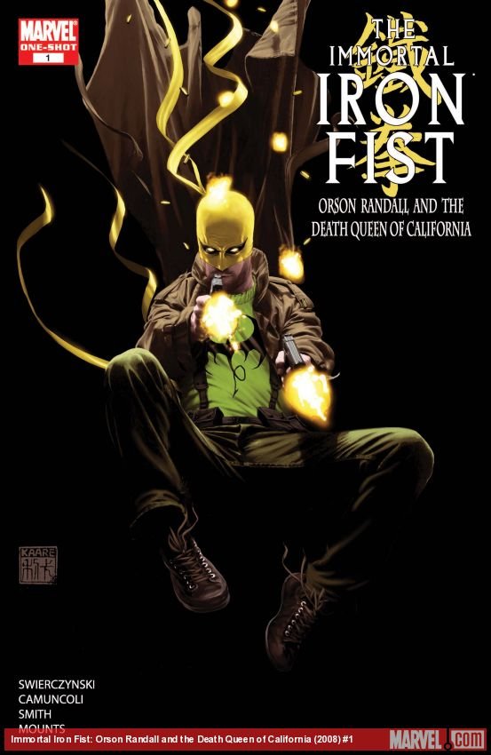Cover of Immortal Iron Fist: Orson Randall And The Death Queen Of California (2008) - #1