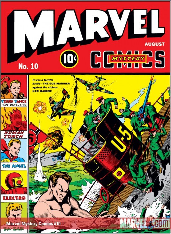Cover of Marvel Mystery Comics (1939) - #10