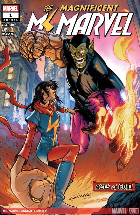 Cover of Ms. Marvel Annual (2019) - #1