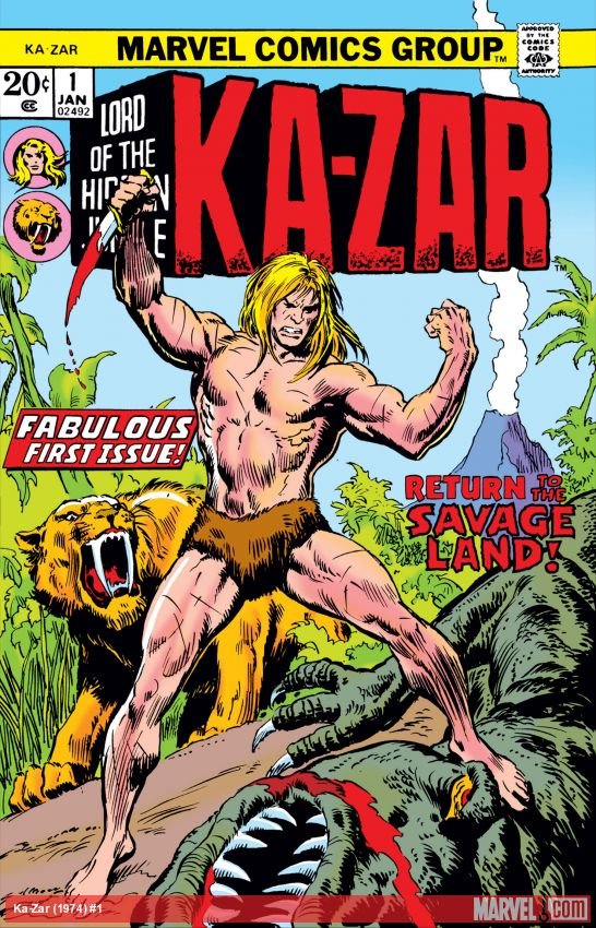 Cover of Ka-Zar (1974) - #1