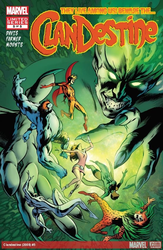 Cover of Clandestine (2008) - #5
