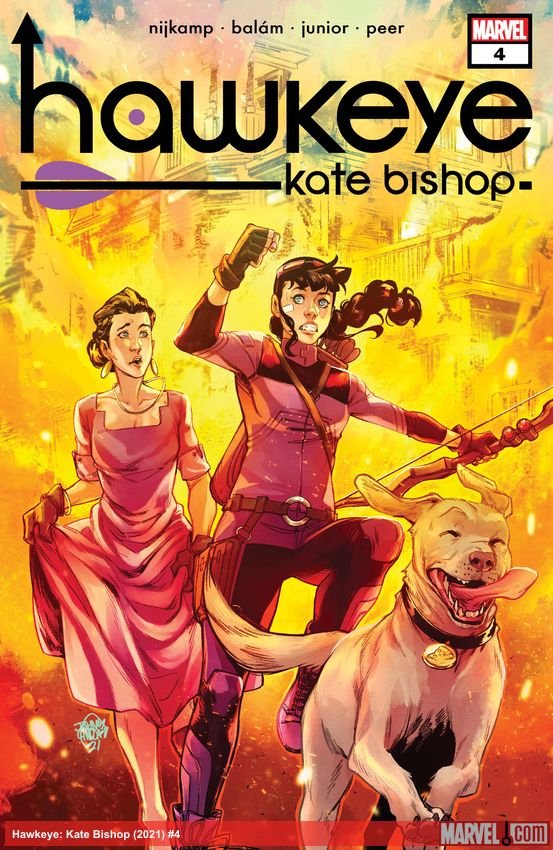Cover of Hawkeye: Kate Bishop (2021) - #4