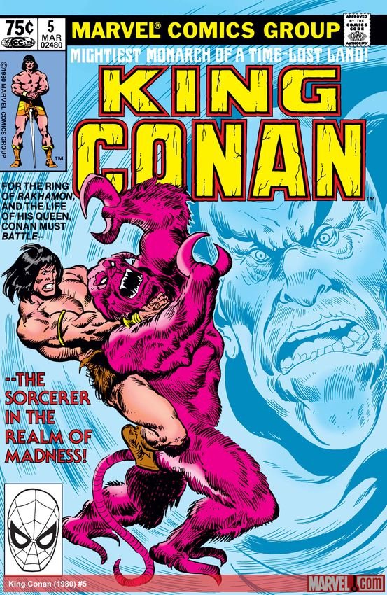 Cover of King Conan (1980) - #5