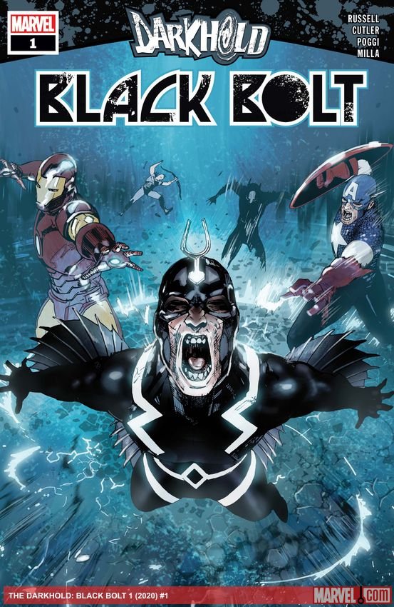 Cover of The Darkhold: Black Bolt (2021) - #1