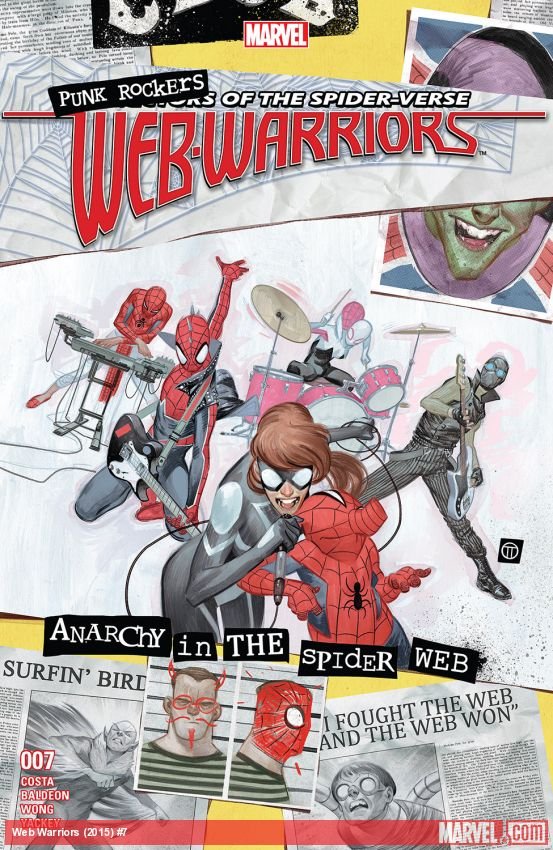 Cover of Web Warriors (2015) - #7
