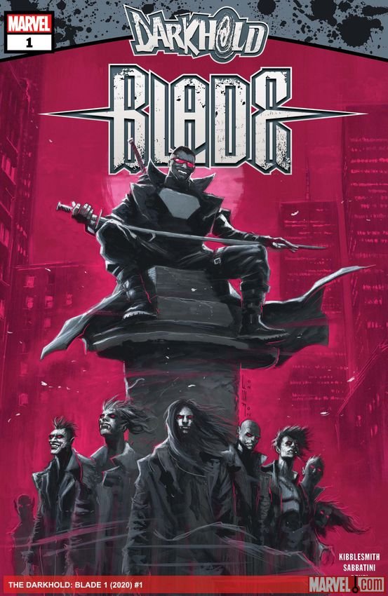 Cover of The Darkhold: Blade (2021) - #1