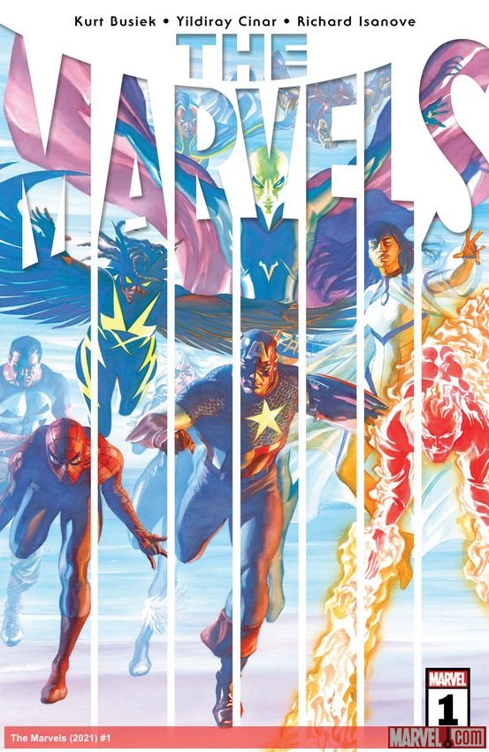 Cover of The Marvels (2021) - #1