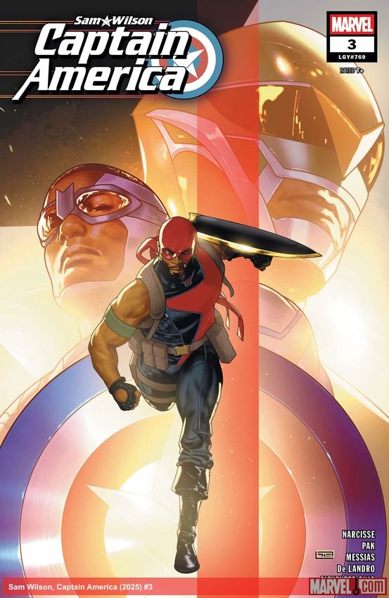 Cover of Sam Wilson, Captain America (2025) - #3